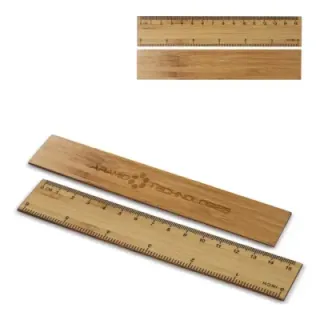 Bamboo ruler 15cm - LT91923 (gadzety reklamowe)